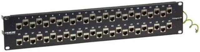Alt view image 2 of 5 - Black Box C6AFP70S-48 Gigatrue 3 Cat6. Shielded Patch Cord Red