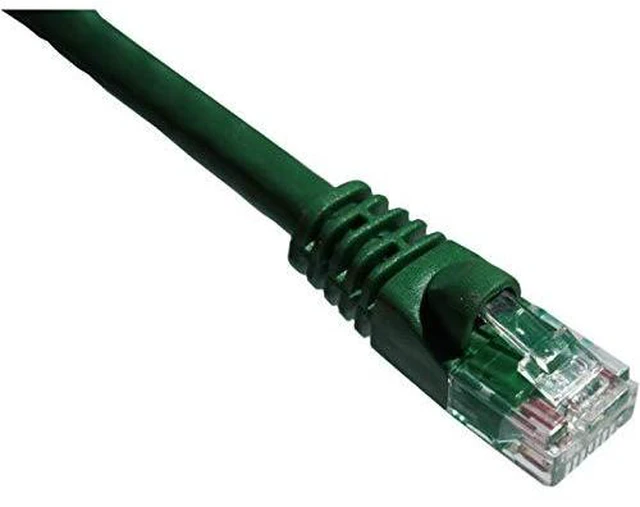 Main image of Axiom C6MBSFTPN50-AX Patch Cable - Rj-45 (M) To Rj-45 (M) - 50 Ft - Sftp - Cat 6 - Molded, Snagless, Stranded - Green