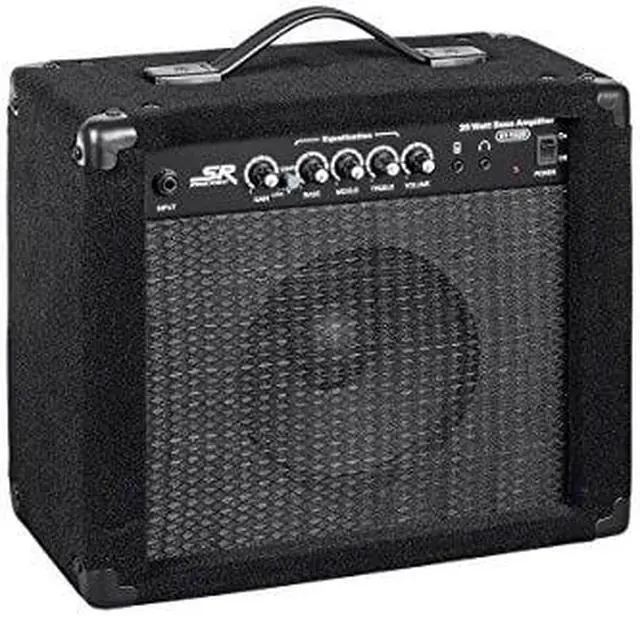 Alt view image 8 of 9 - Monoprice 20-Watt, 1x8 Bass Combo Amplifier