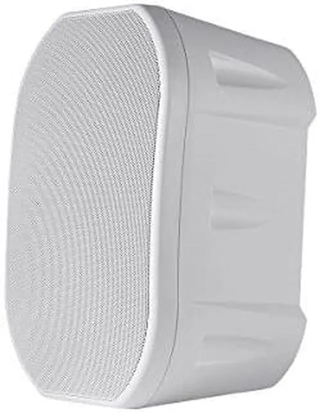 Alt view image 5 of 12 - Monoprice 6.5in Weatherproof 2-Way Speakers with Wall Mount Bracket (Pair White)