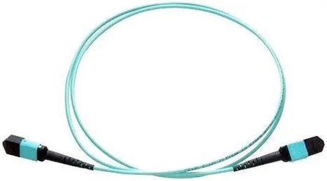 Main image of AXIOM MPO MALE TO MPO MALE MULTIMODE OM4 50/125 FIBER OPTIC CABLE - 2M