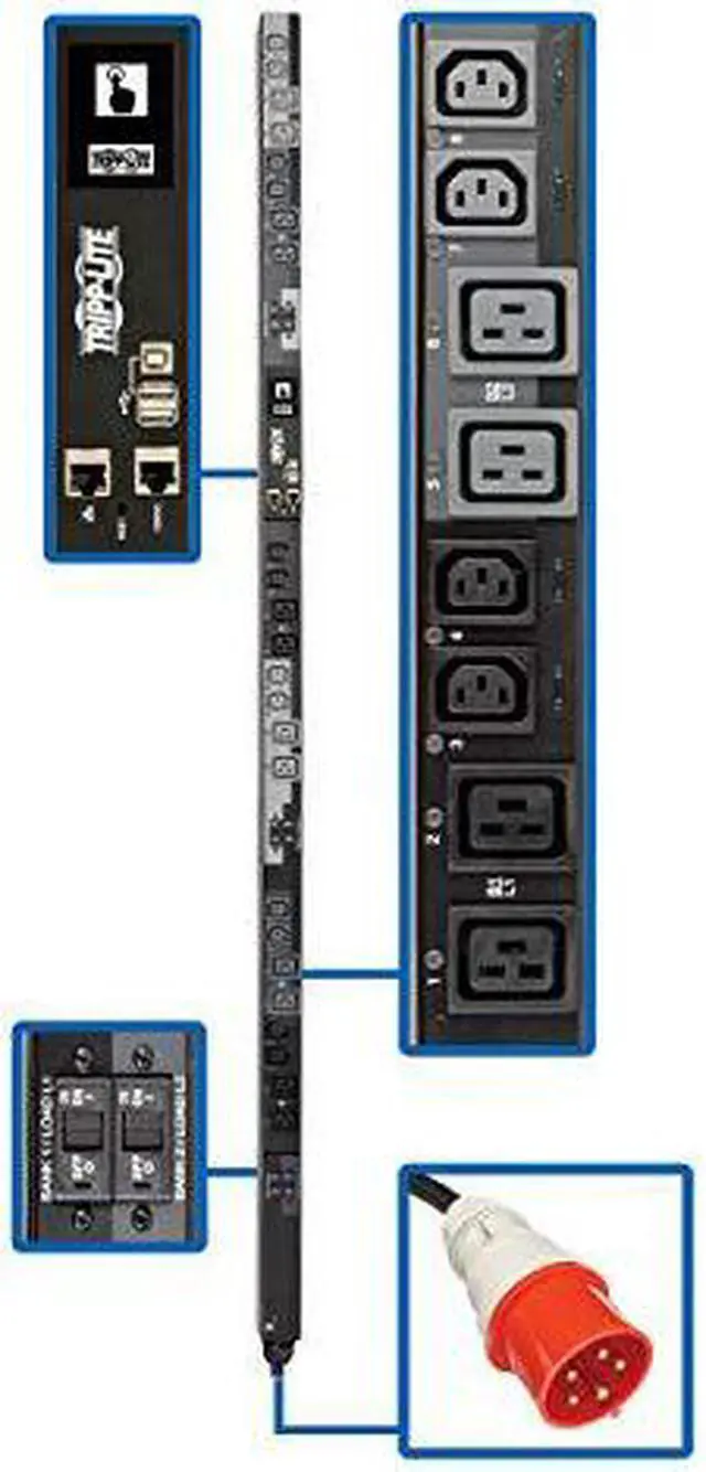 Alt view image 2 of 3 - SWITCHED PDU 27.7KW 3-PHASE