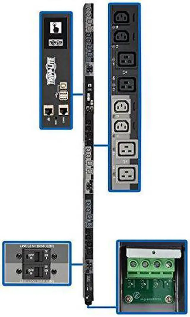 Main image of PDU 28.8KW 3-PHASE SWITCHED