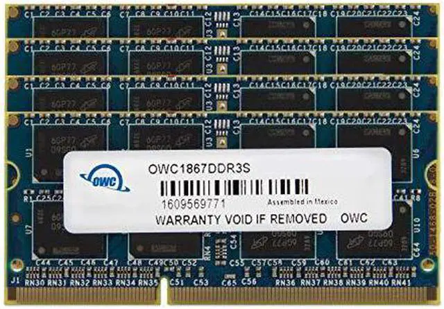 Alt view image 2 of 11 - OWC 8GB DDR3 SDRAM Memory Module