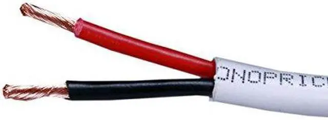 Alt view image 3 of 9 - Monoprice Access Series 12 Gauge AWG CL3 Rated 2 Conductor Speaker Wire / Cable - 1000ft Fire Safety In Wall Rated, Jacketed In White PVC Material 99.9% Oxygen-Free Pure Bare Copper