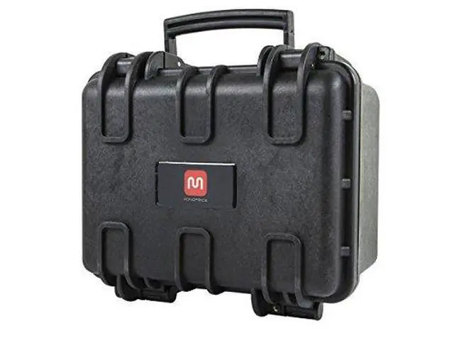 Alt view image 5 of 12 - Monoprice Weatherproof Hard Case with Customizable Foam, 12" x 10" x 8"