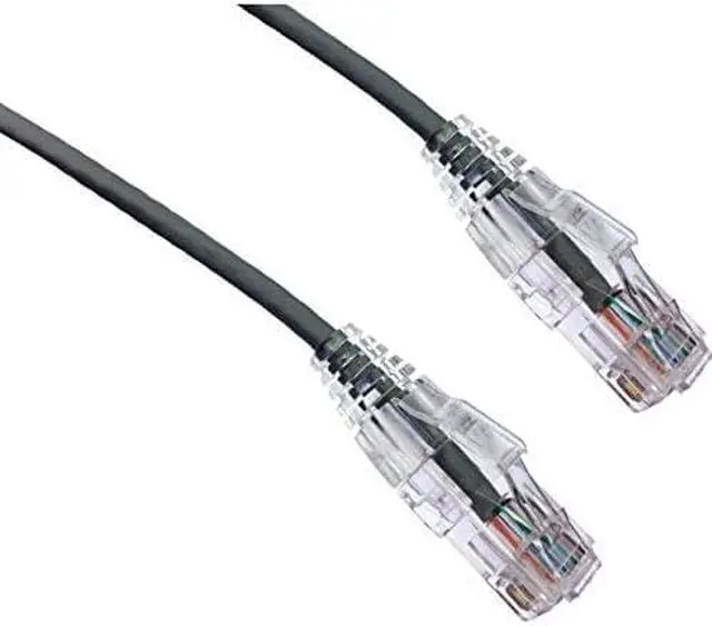Alt view image 2 of 4 - Axiom C6ABFSB-G100-AX Bendnflex - Patch Cable - Rj-45 (M) To Rj-45 (M) - 100 Ft - Foiled Unshielded Twisted Pair (F/Utp) - Cat 6A - Snagless, Stranded - Gray