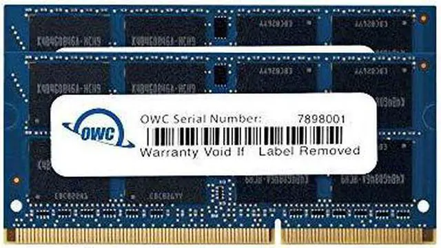 Alt view image 4 of 14 - OWC 8.0GB (2x 4GB) P1333MHz 204-Pin DDR3 SO-DIMM (PC3-10600) CL9 Memory Upgrade Kit