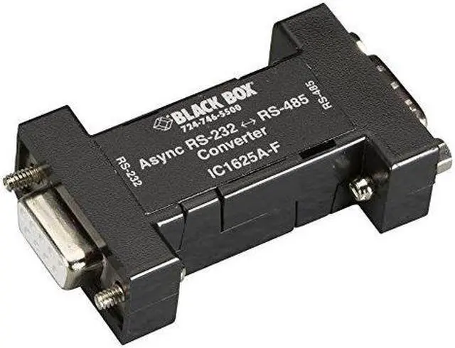 Alt view image 2 of 3 - Black Box IC1625A-F Box Async Rs-232 To Rs-485 Interface Converter - 1 X Db-9 Rs-232 , 1 X Db-9 Rs-485
