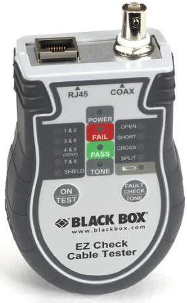 Alt view image 3 of 8 - Black Box EZCT cable network tester