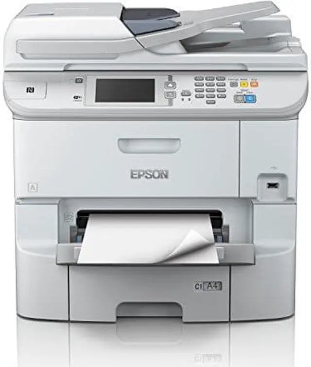 Alt view image 6 of 7 - Epson WorkForce Pro WF-6590 (C11CD49201) Up to 34 ppm 4800 x 1200 dpi USB/Ethernet/NFC Color Multifunction Inkjet Printer