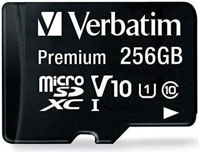 Alt view image 3 of 11 - VERBATIM VER70364 256GB Prem SDXC  Memory CL10