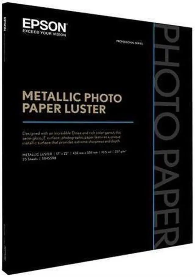 Alt view image 8 of 9 - Epson Professional Media Metallic Photo Paper Luster EPSS045598