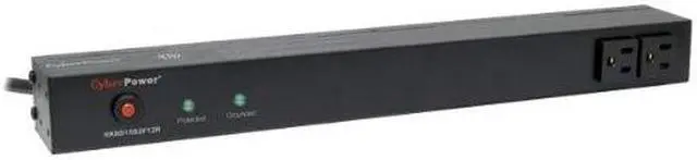 Alt view image 2 of 7 - CYBERPOWER SYSTEMS USA RKBS15S2F12R RACKBAR 14OUT RM ETL CSA C22.2