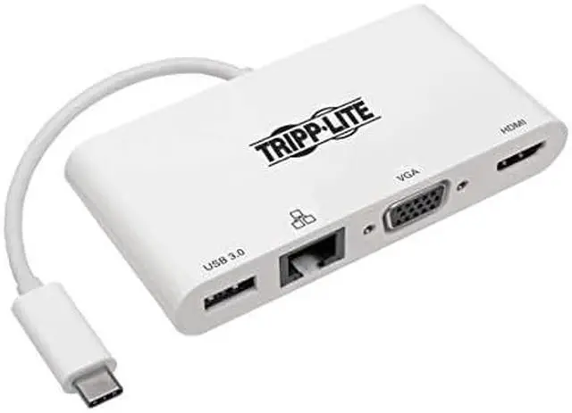Alt view image 2 of 20 - USB 3.1 GEN 1 USB-C TO HDMI 4K ADAPTER WITH USB-A, USB-C PD CHARGING & GIGABIT E