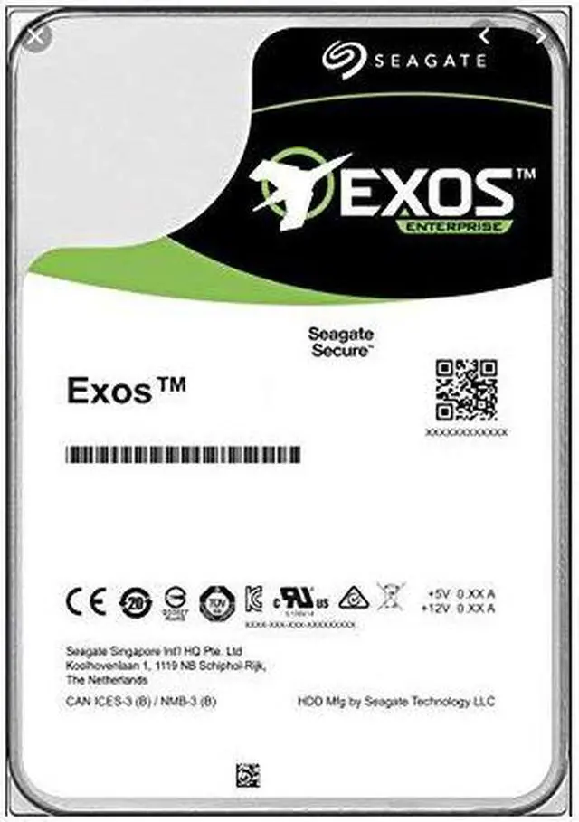 Alt view image 11 of 15 - Seagate Exos X16 14TB 7200 RPM SATA 6Gb/s 3.5-Inch Enterprise Hard Drive (ST14000NM001G)