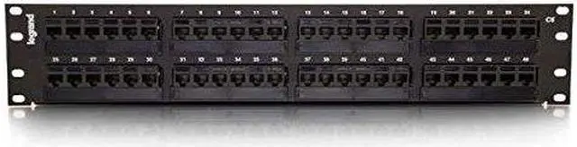 Alt view image 12 of 15 - C2G 37200 48-PORT CAT6 110-TYPE PATCH PANEL