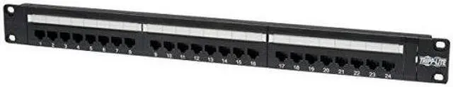 Alt view image 3 of 4 - Unirise PPC6-24PT-1U Cat 6 24-Port 1RMU Cat6 110 Type Patch Panel