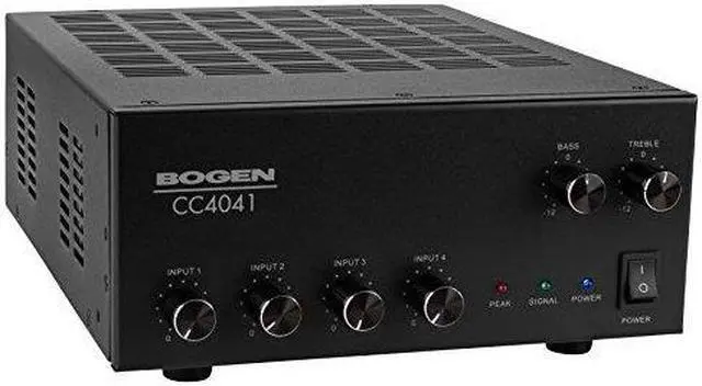 Alt view image 3 of 3 - PAGING MIXER AMPLIFIER         FOUR INPUT 40 WATT