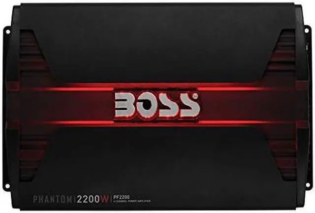 Alt view image 20 of 20 - BOSS Audio PF2200 Phantom 2200W 4 Channel Full Range, Class A/B Amplifier