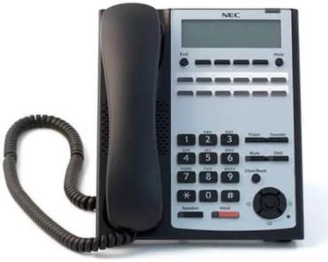 Alt view image 10 of 11 - SL1100 12-Button Full-Duplex Tel (Black)