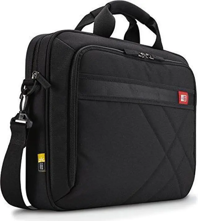 Alt view image 2 of 5 - Caselogic 3201433 15.6 in. Diamond Briefcase - Black