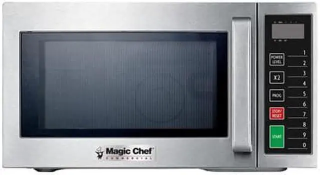 Alt view image 6 of 10 - Magic Chef MCCM910ST .9 Cubic-ft Commercial Microwave