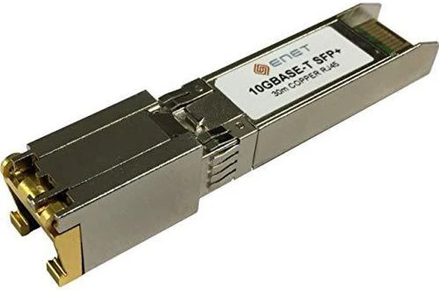 Alt view image 2 of 4 - ENET Arista Compatible 10GBASE-T Copper SFP+ for Cat6A/Cat7 RJ-45 30m Max 100% Tested Lifetime Warranty and Compatibility Guaranteed