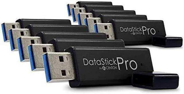 Alt view image 7 of 20 - Centon MP ValuePack USB 3.0 Pro (Black) , 32GB x 10