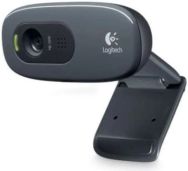 Alt view image 2 of 7 - Logitech C270 3 Megapixels HD Webcam - 720p Video - Widescreen - USB 2.0 Interface - Black