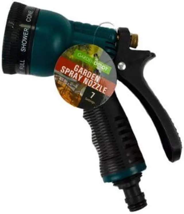 Alt view image 3 of 6 - 8-Pattern Garden Spray Nozzle with Rubberized Grip
