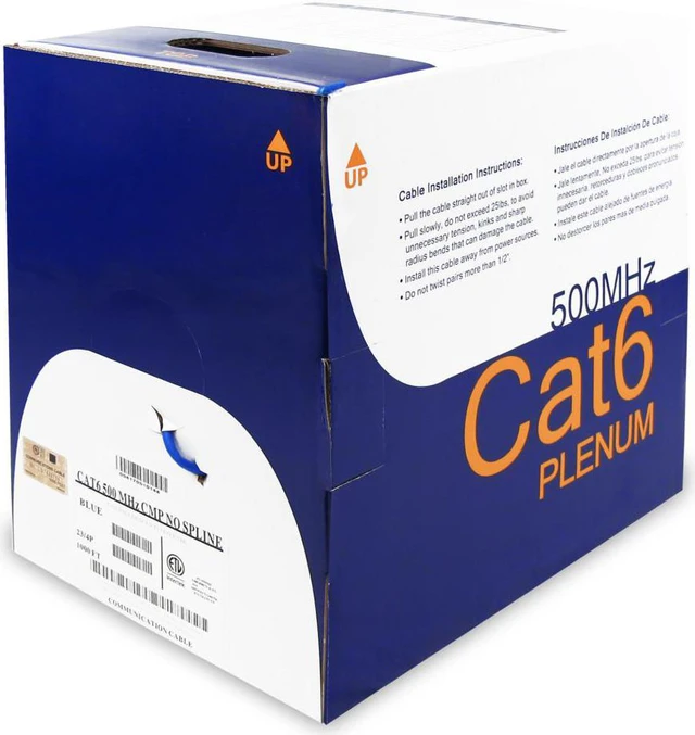 Main image of 6E04UPSPLSWH4NS CAT6 NO SPLINE WHITE