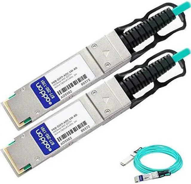 Main image of AddOn PAN-QSFP-AOC-2M-AO 6.6 ft. Fiber Optic Cable