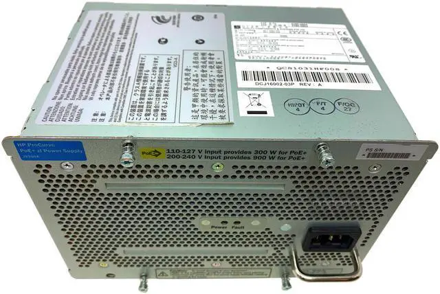 Main image of HP J9306A#ABB 1500 Watt Switching Power Supply For Procurve Poe +zl.