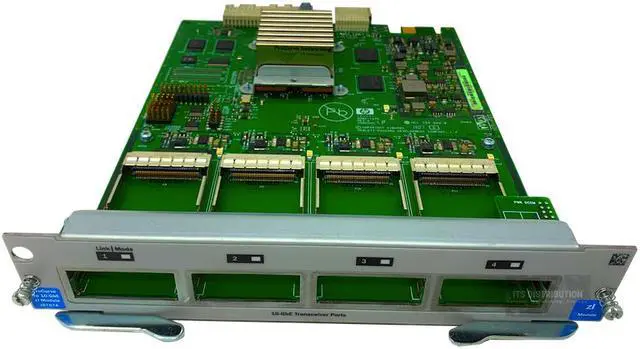 Alt view image 2 of 2 - HP 4-Port 10GbE X2 ZL Module (J8707A)