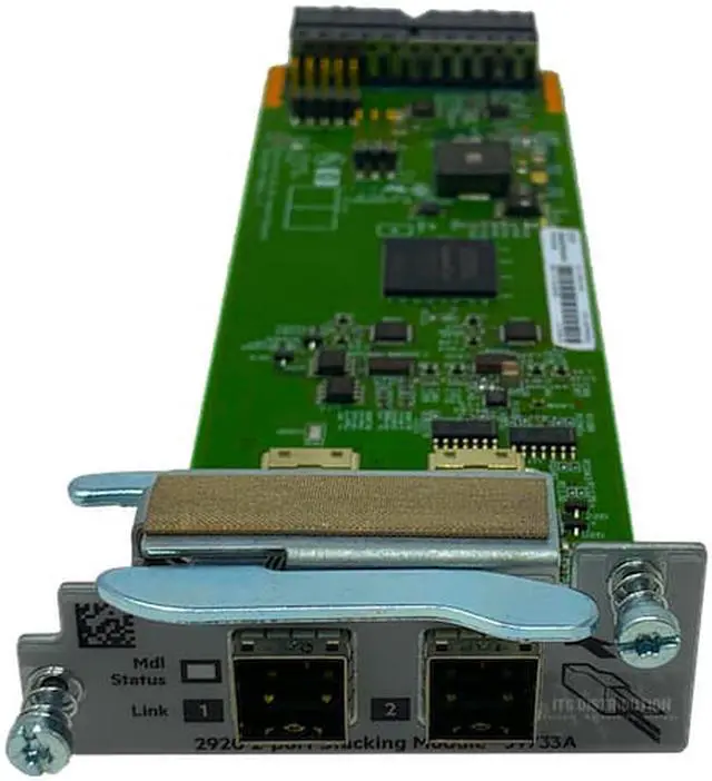Alt view image 3 of 4 - HPE J9733A 2920 2-Port Stacking Module