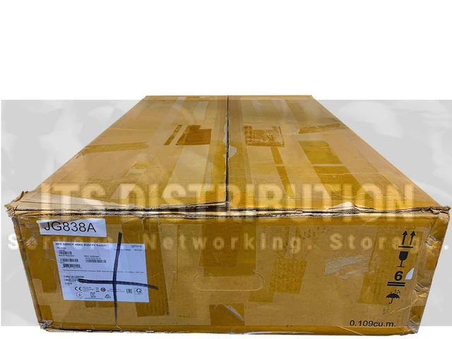 Alt view image 2 of 3 - HPE JG838A FlexFabric 5900CP-48XG-4QSFP+ Switch