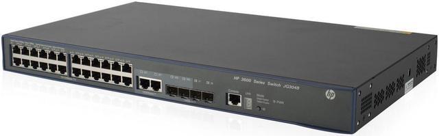 HP JG304B 3600-24-poe+ V2 Si Switch - Switch - 24 Ports - Managed -  Rack-mountable