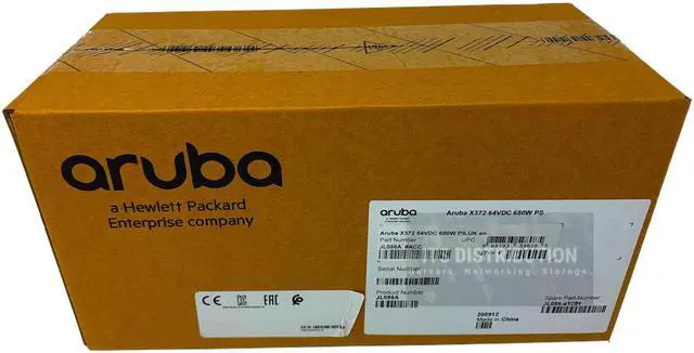 Main image of HP JL086A 680 Watt Switching Power Supply For Aruba X372 .
