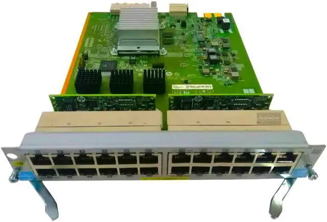 Main image of HPE J9986A 24p 10/100/1000base-t Poe+ V3 Zl2 Expansion Module.