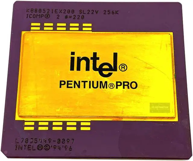 Refurbished: Intel Pentium Pro 200 MHz KB80521EX200 256K 0619H CPU