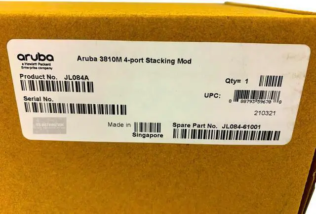 Alt view image 2 of 2 - Aruba 3810M 4Port Stacking