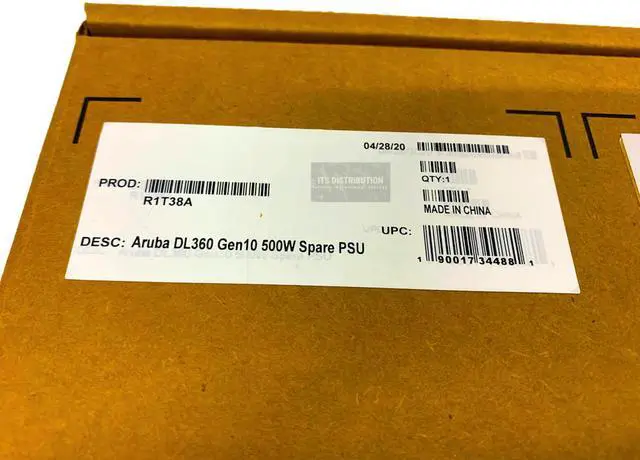 Alt view image 2 of 2 - Aruba 500W Power Supply