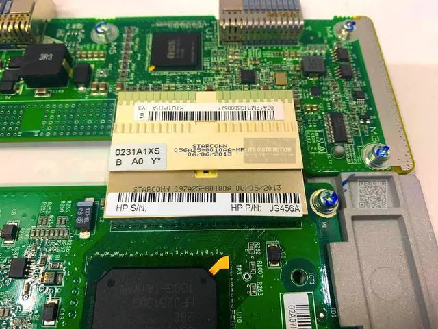 Alt view image 2 of 2 - HP MSR 2-Port T1 / CT1 / PRI HMIM Router Module (JG456A)