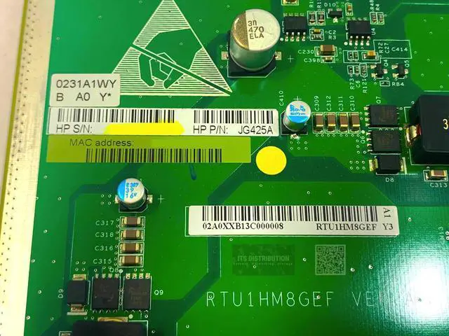 Alt view image 2 of 2 - HP MSR 8-Port 1000Base-X HMIM Router Module (JG425A)