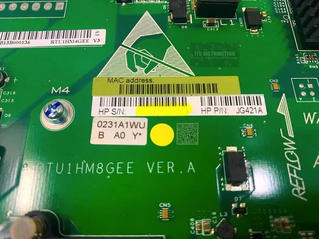 Alt view image 2 of 2 - HP MSR 4-Port Gig-T HMIM Router Module MSR4000 (JG421A)