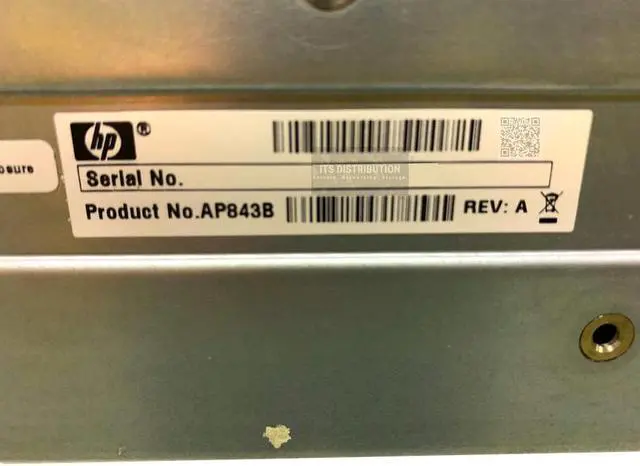 Alt view image 3 of 3 - HP P2000 Dual I/O LFF Drive Enclosure Chassis (AP843B)