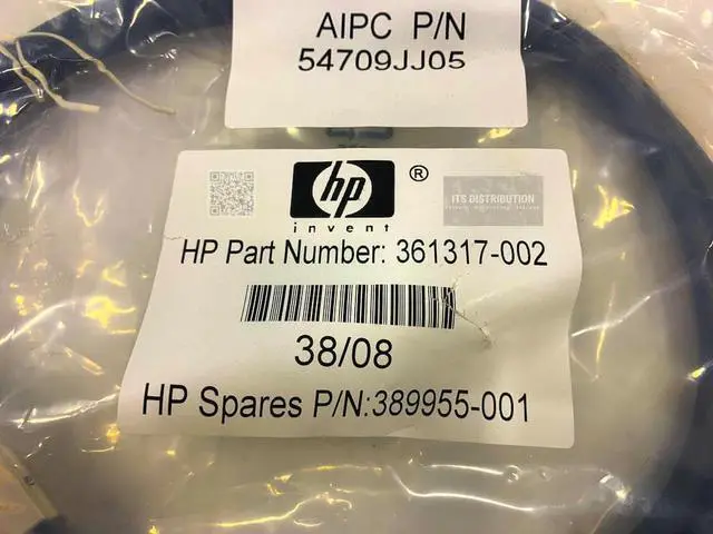 Alt view image 2 of 2 - HP External SAS Cable 2.0m 6.65ft Four Lanes 389955-001 (389668-B21)