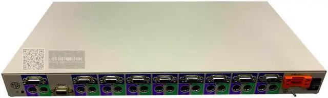 Main image of HP Compaq KVM 2 x 8P PS/2 USB Switch 48 VDC 147093-001 (400542-B21)