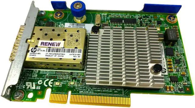 Main image of HP Ethernet 10Gb 2-port 530FLR-SFP+ Adapter 647579-001 649869-001 (647581-B21)